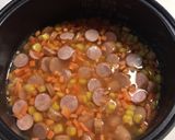 ウインナーとニンジンの炊き込みご飯♬作り方4写真