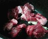 ブルーチーズ添えスープ作り方3写真