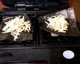 ワッフルメーカーで海苔チーズモッフル作り方5写真
