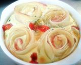 菜の花とポテトのお花畑キッシュ作り方6写真