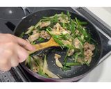 豚にら玉みそ炒め★動画あり★作り方18写真
