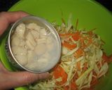 レンジで★キャベツとホタテ缶のサラダ作り方3写真