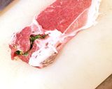 豚肉ふきのとうぐるぐる巻き作り方3写真
