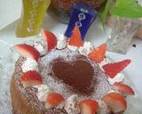 チョコ香るベイクドチーズケーキ♪作り方9写真