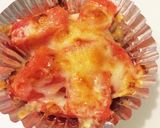 お弁当に彩り♪トマトのチーズ焼き作り方3写真