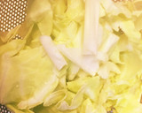 ★厚揚げとニラとキャベツと豚挽き味噌炒め作り方3写真