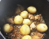 新じゃがいもと鶏肉のうま煮作り方6写真
