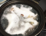 簡単★美肌効果の鶏レバーとしめじ炒め★作り方2写真