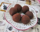 バナナ＆はったい粉入り生チョコ作り方7写真