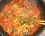 ランチに脱定番✾濃厚トマトソースパスタ作り方3写真