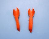 キャラ弁☆そっくりエビフライおにぎり弁当作り方2写真