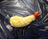 キャラ弁☆そっくりエビフライおにぎり弁当作り方5写真