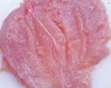 ☆蒸し鶏の梅しそロール☆作り方4写真