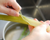 白だしで簡単！絶品！たけのことふきの煮物作り方4写真