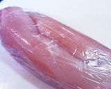 ☆蒸し鶏の梅しそロール☆作り方8写真
