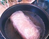 ☆蒸し鶏の梅しそロール☆作り方9写真