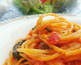 ランチに脱定番✾濃厚トマトソースパスタ作り方5写真