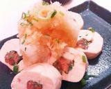 ☆蒸し鶏の梅しそロール☆作り方12写真