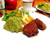 そら豆入りスパイシーマッシュポテト作り方7写真