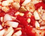 鶏肉と豆の簡単トマト煮作り方3写真