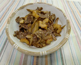 牛肉とごぼうの甘辛炒め作り方6写真