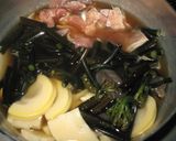 たけのことわらびの炊いたん作り方4写真