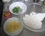 さんまの蒲焼缶で簡単ちらし寿司作り方1写真