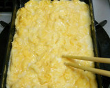 簡単！ふわとろだしチーズ玉子焼き作り方4写真