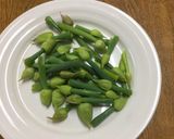 産直農家の「葱坊主の素炒め」作り方1写真