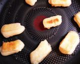 大皿で♪豆腐とやき餅のキノコ餡かけ作り方6写真
