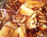 大皿で♪豆腐とやき餅のキノコ餡かけ作り方8写真