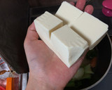 青梗菜とウインナーと豆腐の卵とじ♡作り方7写真