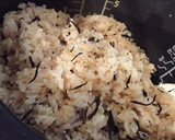 ひじき煮リメイク！簡単炊き込みご飯☆作り方6写真