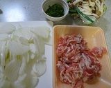 うどん焼き目玉焼き乗っけ作り方2写真