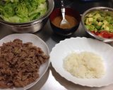 適当でも美味しい牛肉とアボガドのサラダ丼作り方3写真