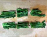 菜の花の豚ばら肉巻き☆塩レモン味作り方1写真