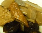 お煮しめの残りでちらし寿し作り方1写真