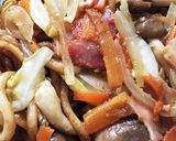 ランチに！香ばしい！カレー焼きそば作り方7写真
