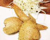 肉にくし〜いっ♡手羽先餃子の唐揚げ♡作り方7写真