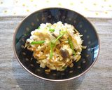 薬膳レシピ:生姜と牛蒡の雑穀まぜご飯作り方5写真