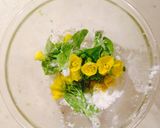 菜の花、つくし、新玉ねぎ＊春爛漫かき揚げ作り方4写真