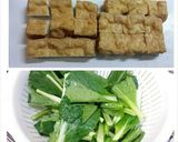 ✩母の味✩小松菜と厚揚げの炒め煮作り方1写真