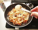 ノンオイル♪蒸して簡単『きんぴらごぼう』作り方7写真