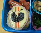 キャラ弁 仮面ライダーマッハ ★改良版★作り方1写真