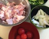 鶏肉DE☆カリッと酢豚☆トロッとトマト☆作り方1写真