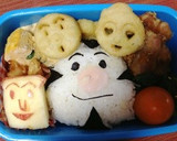 りんごの飾り切り☆しょくぱんまん作り方4写真