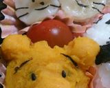 キャラ弁 かぼちゃでジバニャン☆作り方5写真