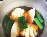 簡単 メカジキ煮付け作り方1写真