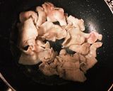 我が家の葉にんにく炒め♡作り方3写真