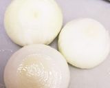 簡単新玉葱と鳥モモ炒め作り方1写真